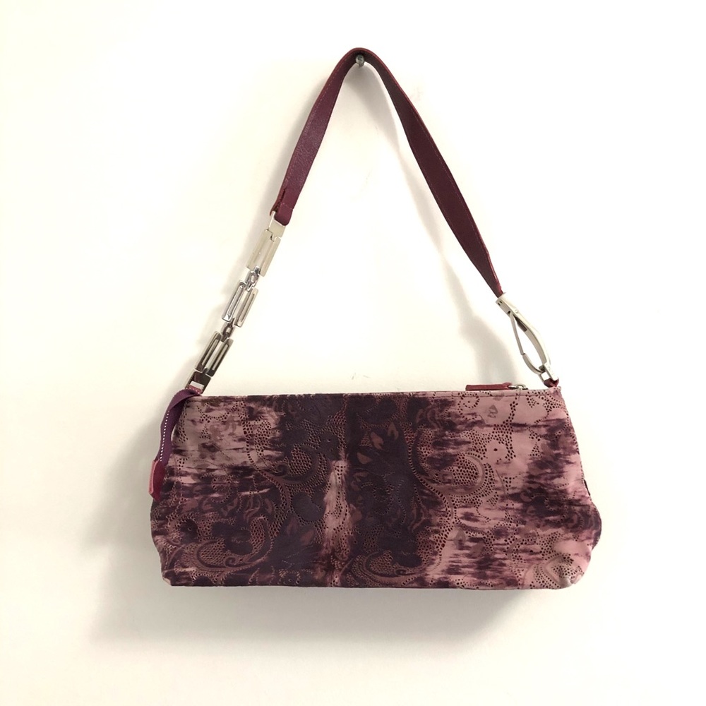 DKNY lace pattern handbag